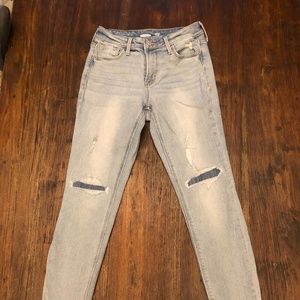 Old Navy Patchwork Skinny Jeans